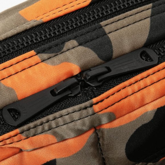 Porter Yoshida Shoulder Bag Camouflage Orange (Brand New) - Picture 3 of 16